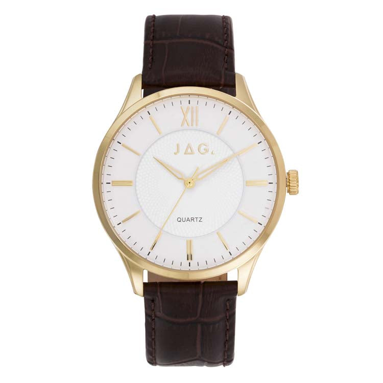 Jag Geelong White Stainless Steel 41mm Watch