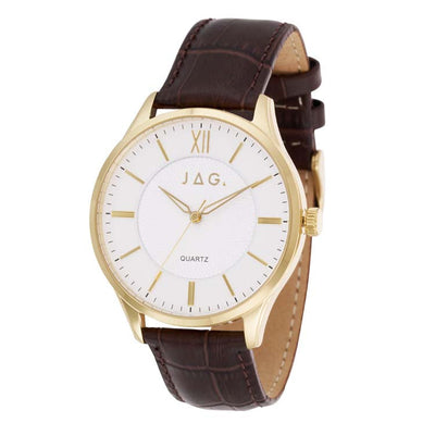 Jag Geelong White Stainless Steel 41mm Watch