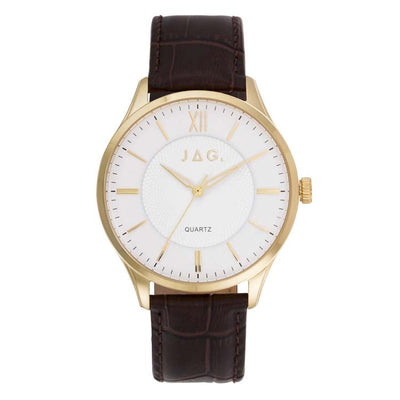 Jag Geelong White Stainless Steel 41mm Watch