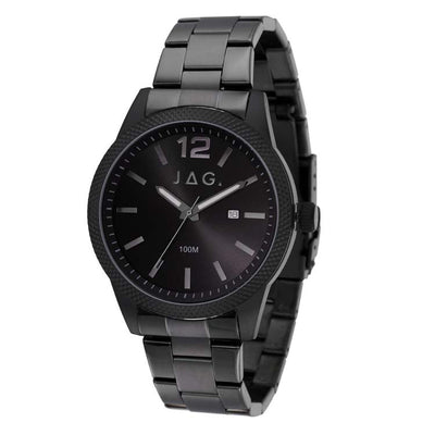 Jag Apollo Black Stainless Steel 45mm Watch