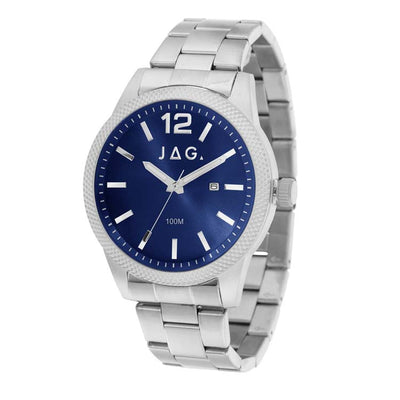 Jag Apollo Blue Stainless Steel 45mm Watch