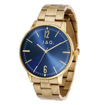 Jag Gawler Blue Stainless Steel 45mm Watch