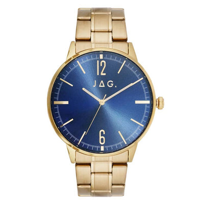 Jag Gawler Blue Stainless Steel 45mm Watch