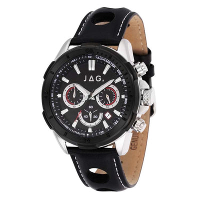 Jag Winton Black Stainless Steel 44mm Watch