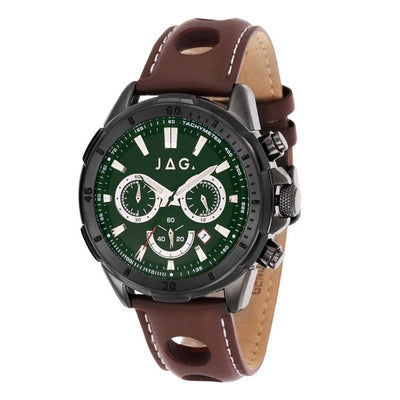 Jag Winton Green Stainless Steel 44mm Watch