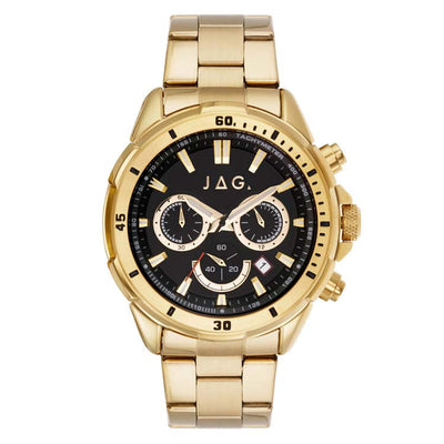 Jag Winton Gold Stainless Steel 44mm Watch