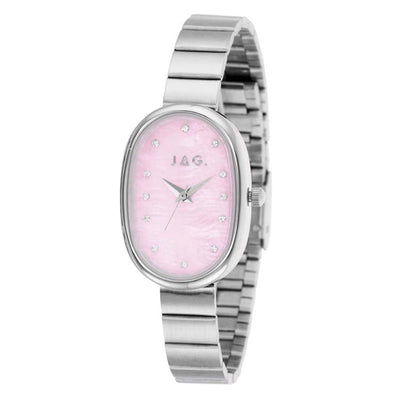 Jag Lorne Pink Mother Of Pearl Alloy 23.5mm Watch