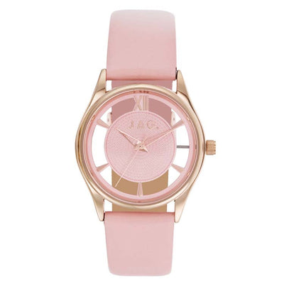 Jag Croydon Pink Alloy 34mm Watch