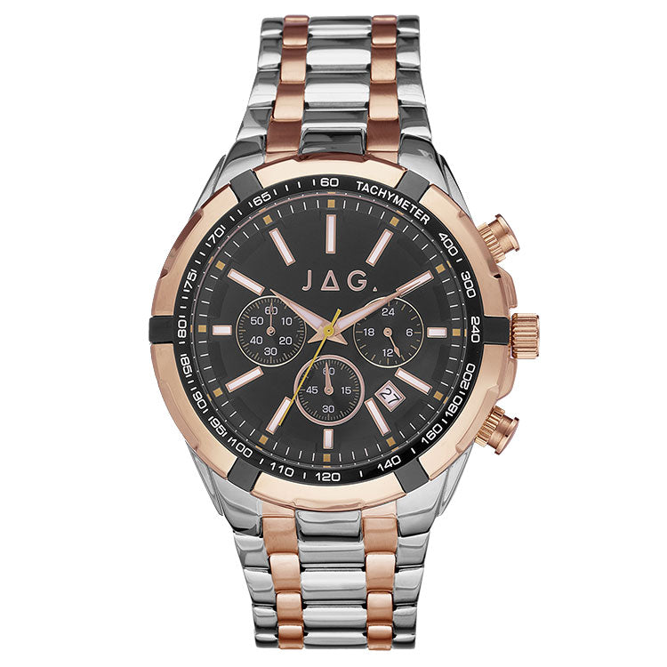 Jag Boss Black Stainless Steel 46.5mm Watch