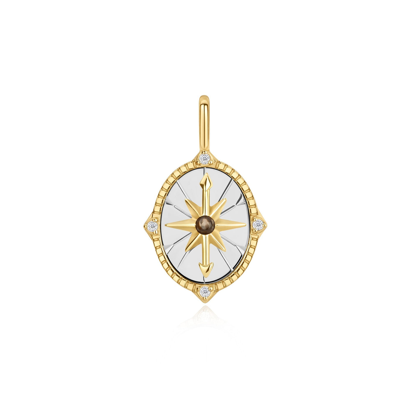 Ania Haie Two Tone Star Disc Charm