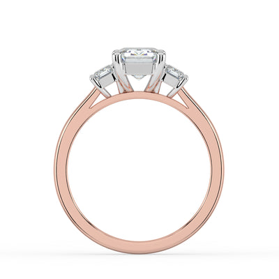 Emerald Trilogy Ring