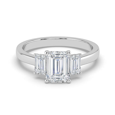 Emerald Trilogy Ring