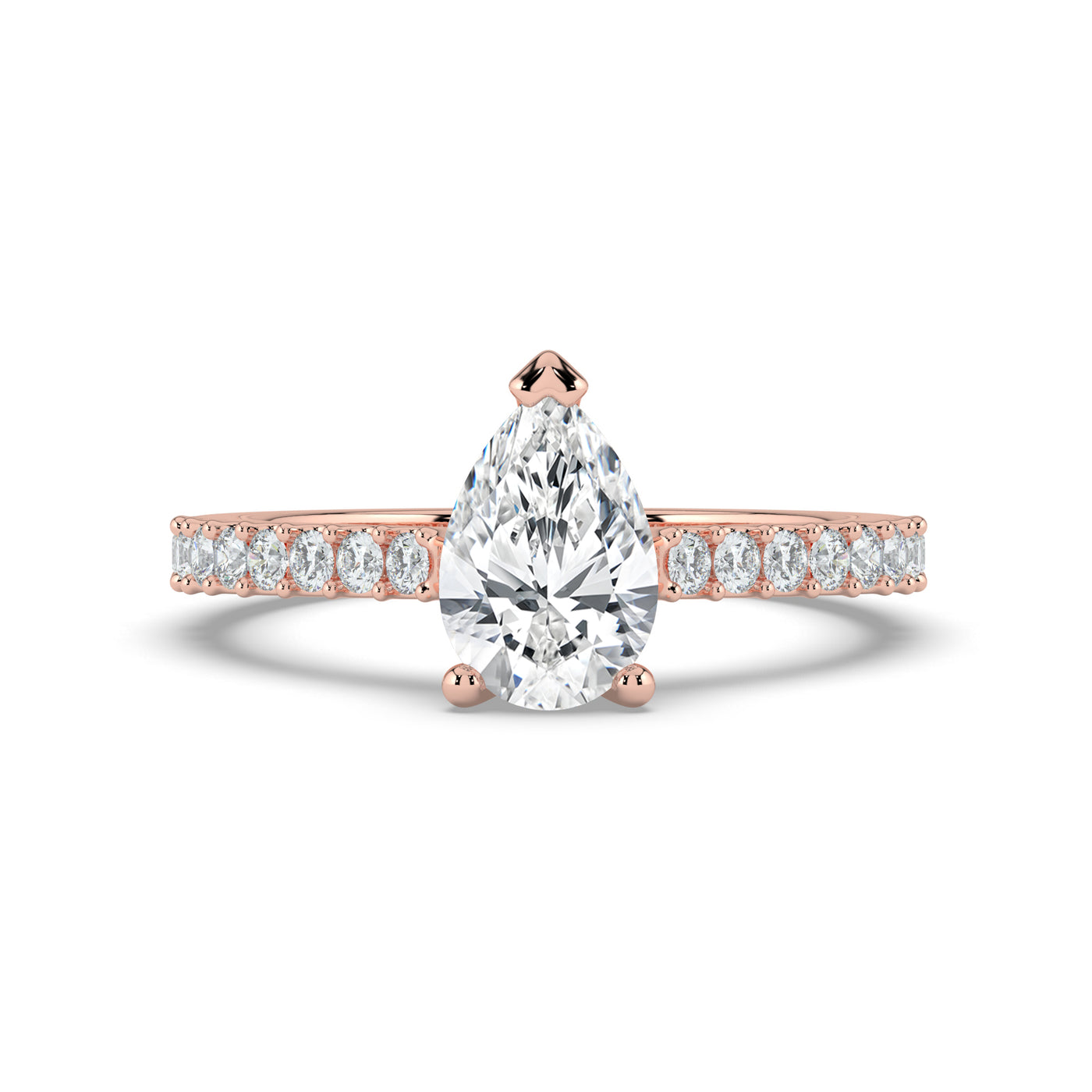 Pear Diamond Ring
