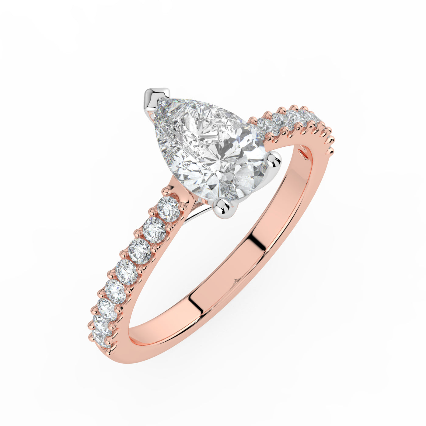 Pear Diamond Ring