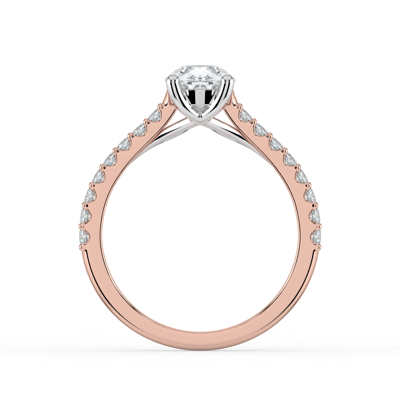 Pear Diamond Ring