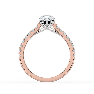 Pear Diamond Ring