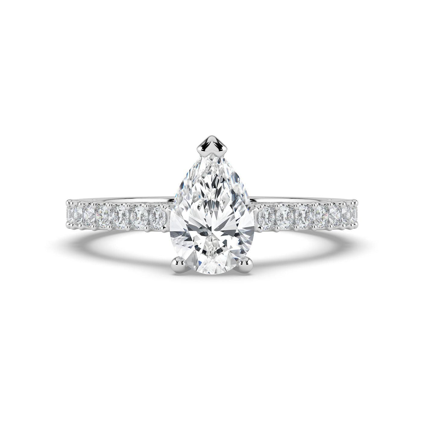 Pear Diamond Ring