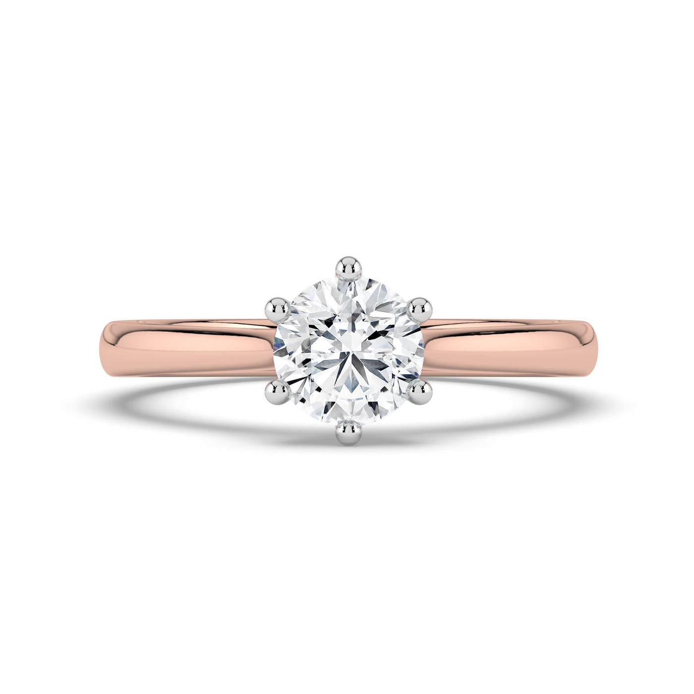 Round Brilliant Solitaire Ring