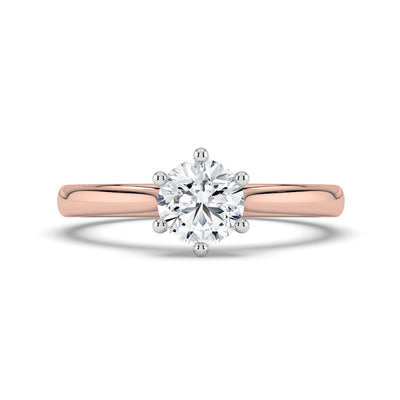 Round Brilliant Solitaire Ring