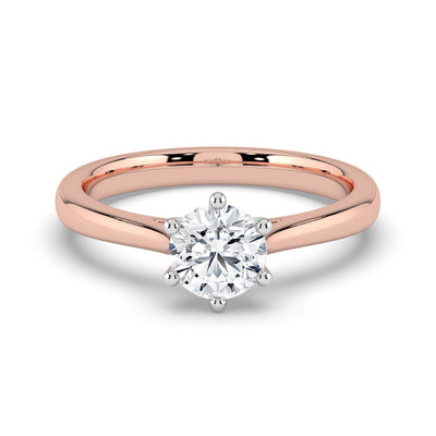 Round Brilliant Solitaire Ring