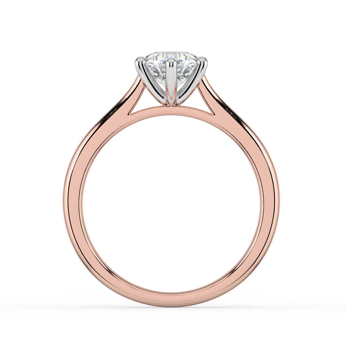 Round Brilliant Solitaire Ring