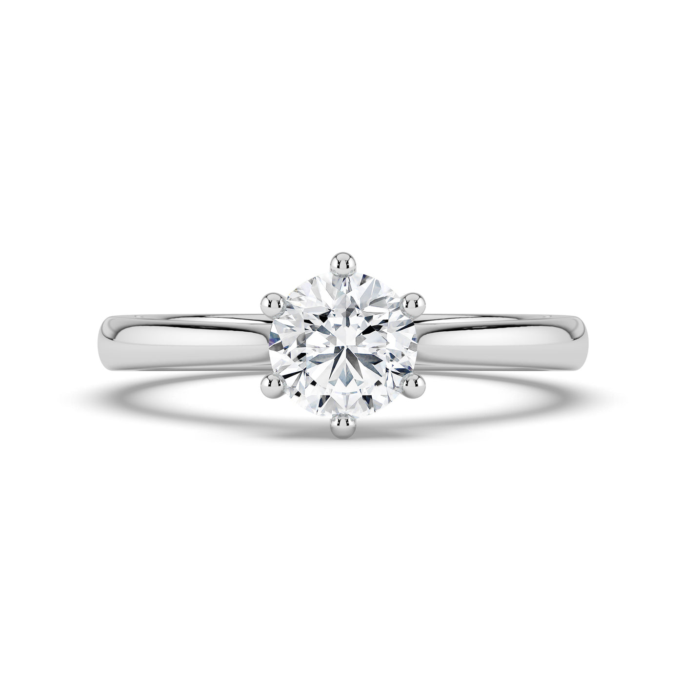 Round Brilliant Solitaire Ring