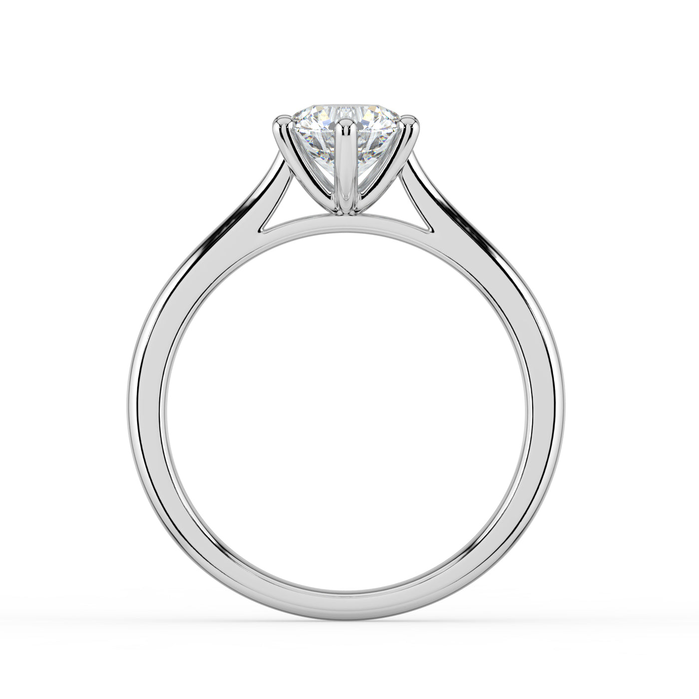 Round Brilliant Solitaire Ring