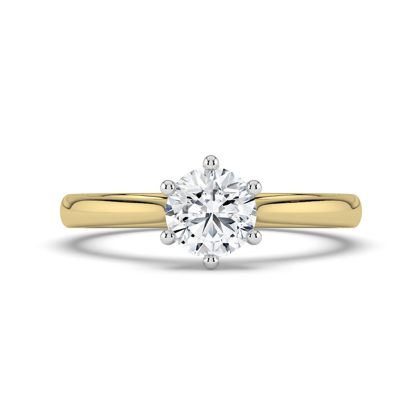 Round Brilliant Solitaire Ring