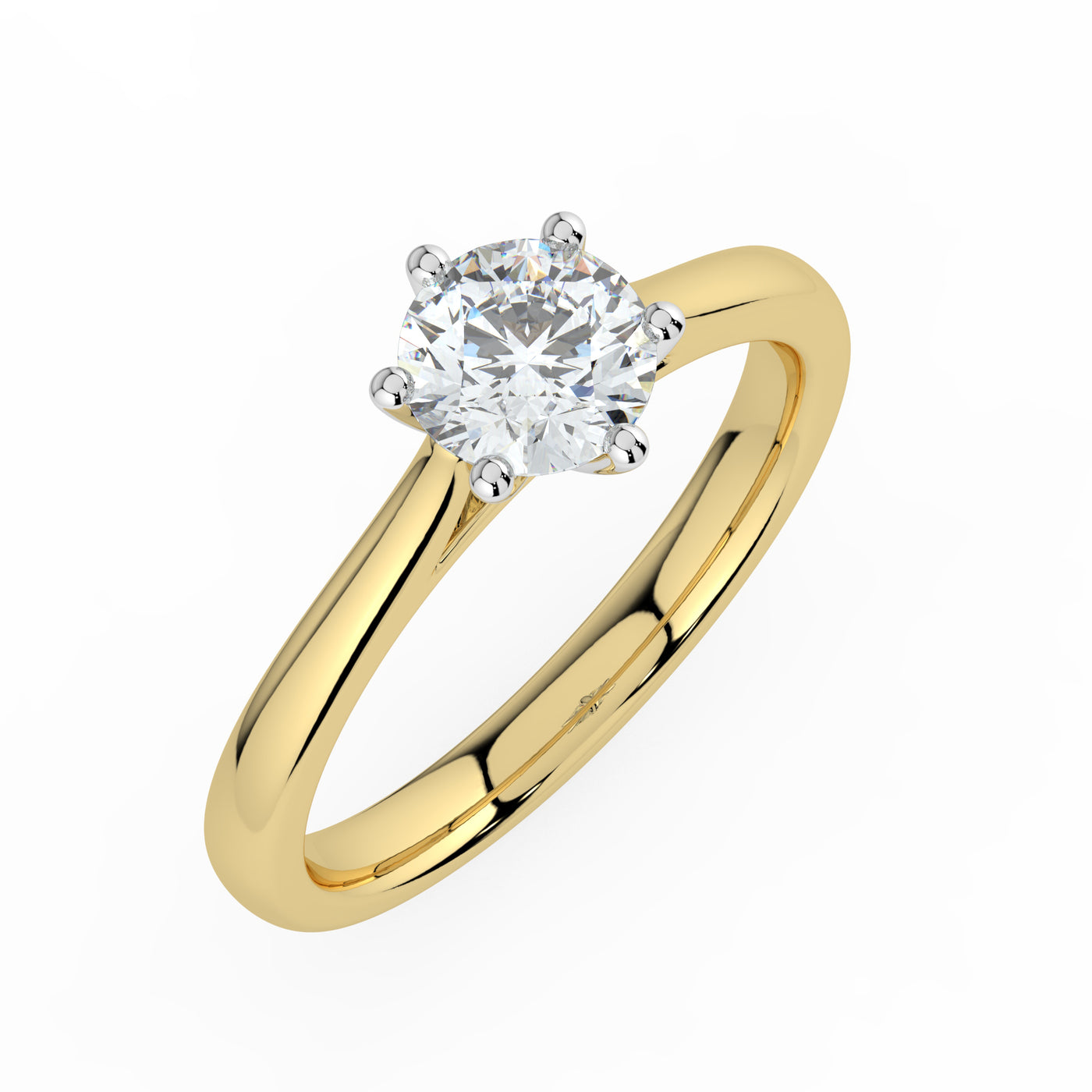 Round Brilliant Solitaire Ring