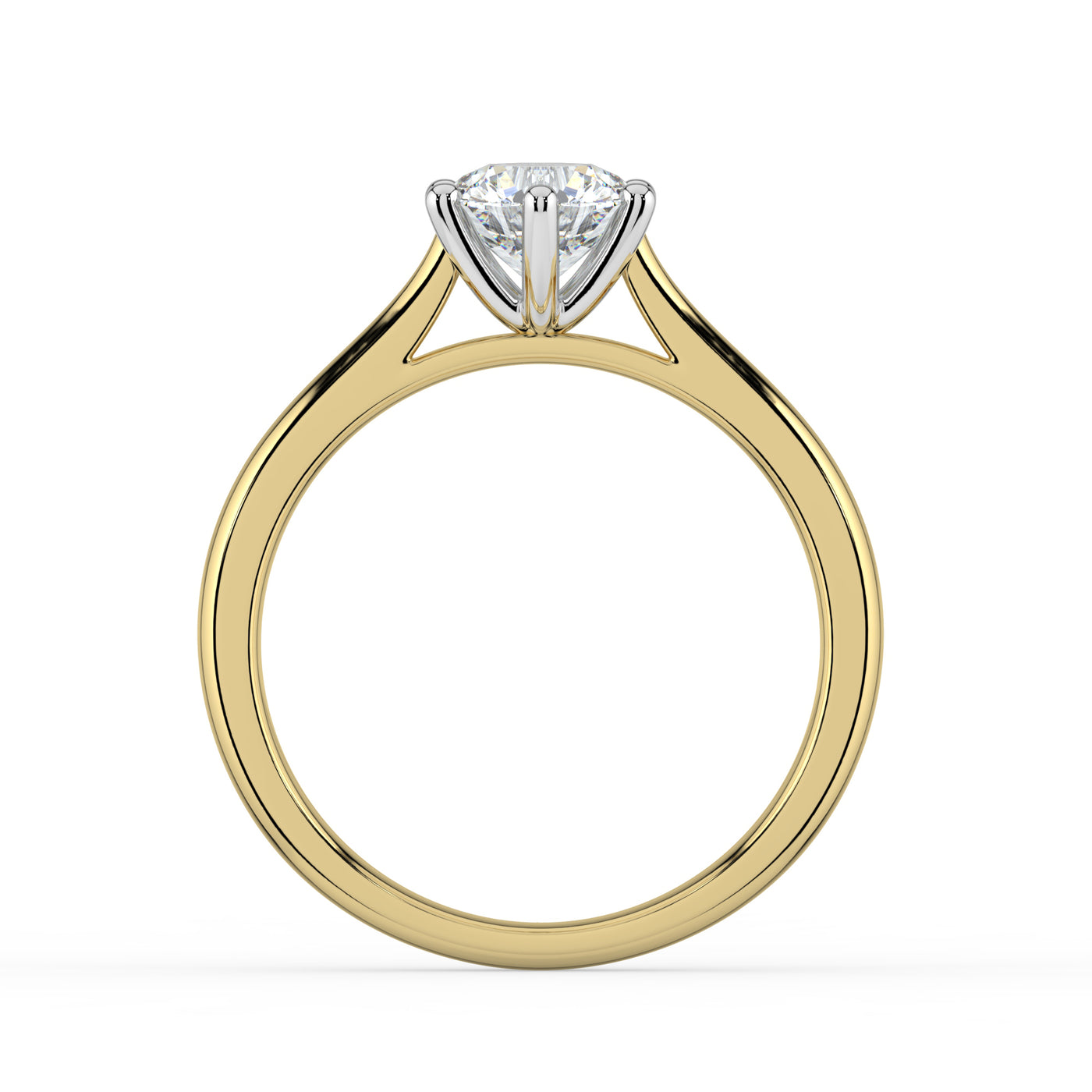 Round Brilliant Solitaire Ring