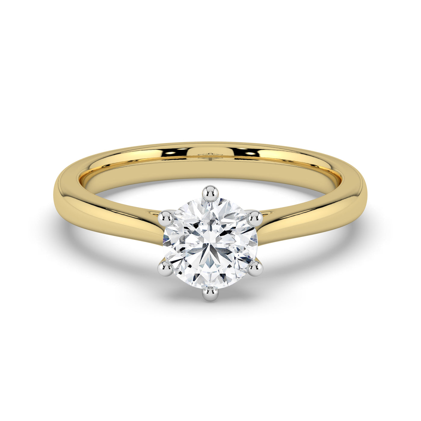 Round Brilliant Solitaire Ring