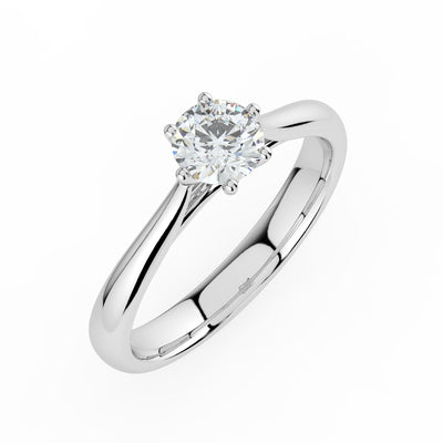 RBC Solitaire Ring