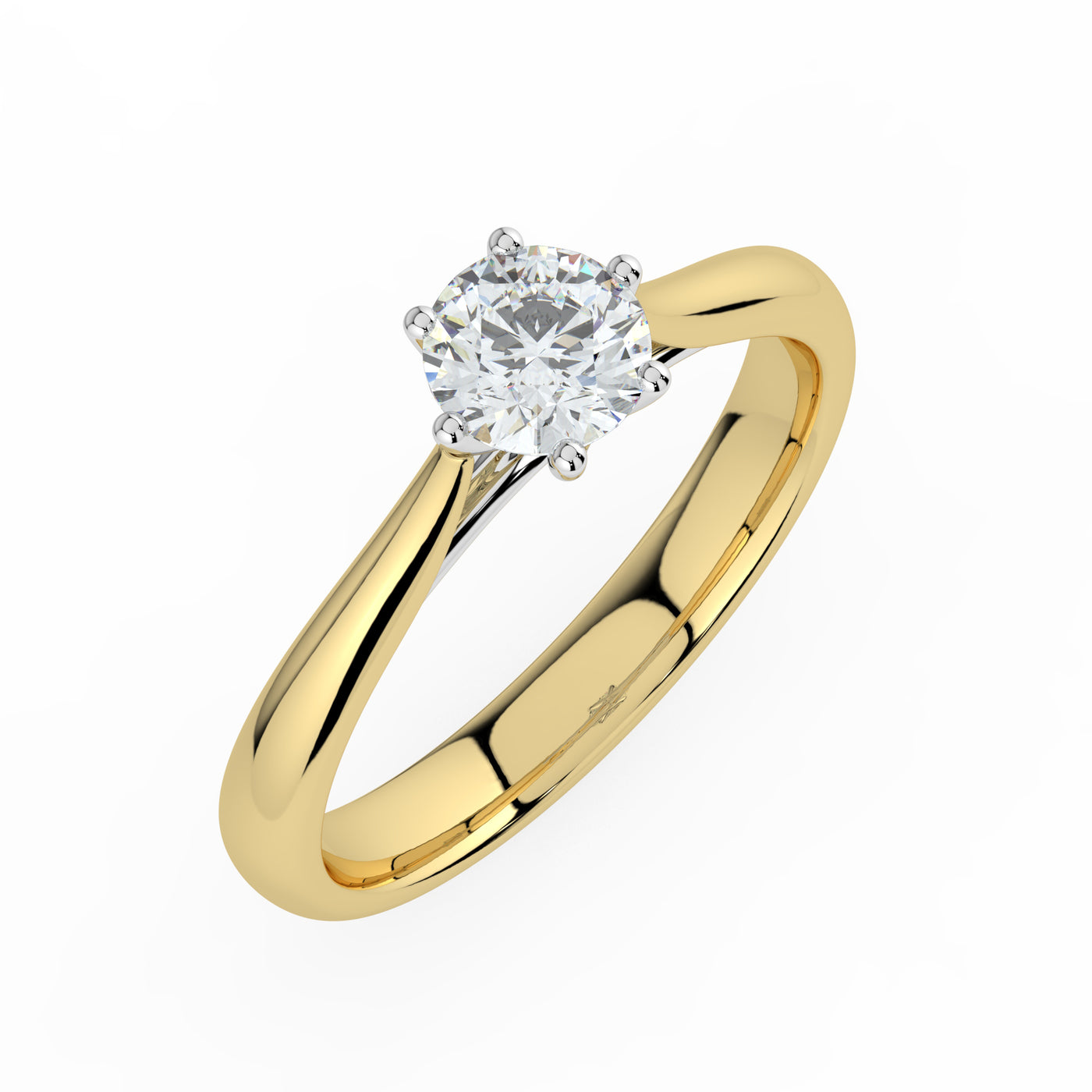 RBC Solitaire Ring