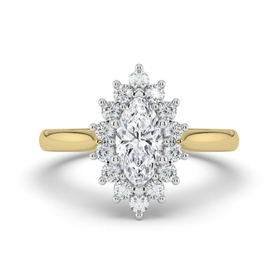 Marquise Diamond Ring