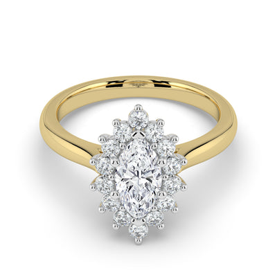 Marquise Diamond Ring