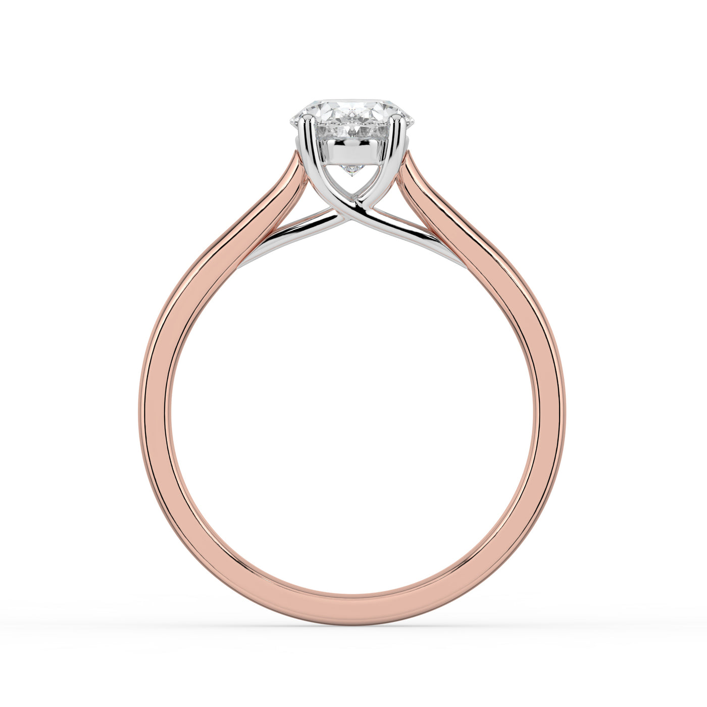 Oval Solitaire Ring