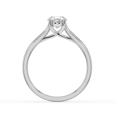 Oval Solitaire Ring