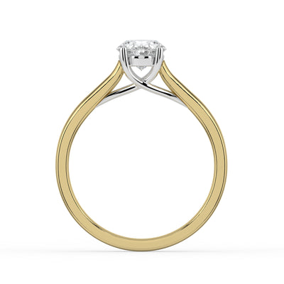 Oval Solitaire Ring