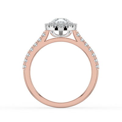 Pear Cut Diamond Ring