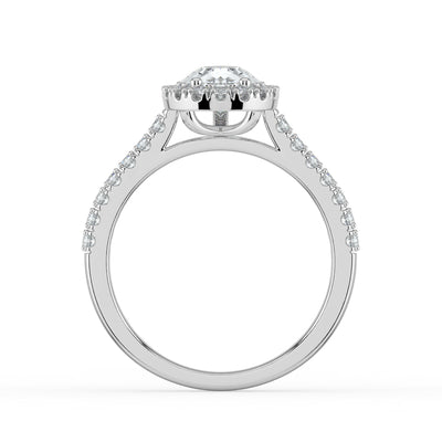 Pear Cut Diamond Ring