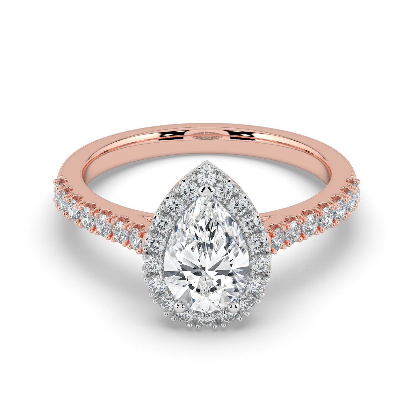Pear Cut Diamond Ring