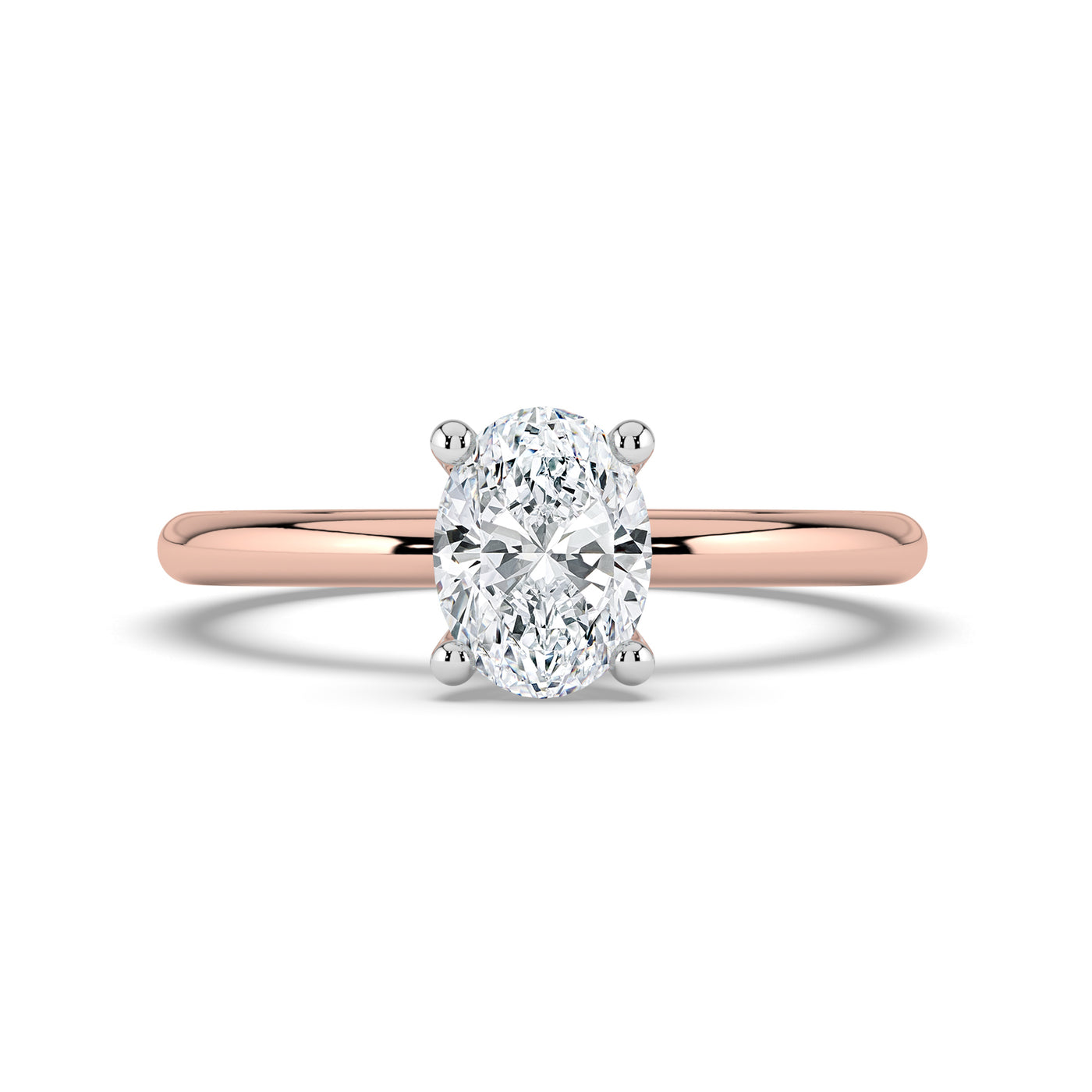 Oval Cut Solitaire Ring
