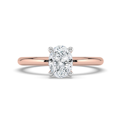 Oval Cut Solitaire Ring