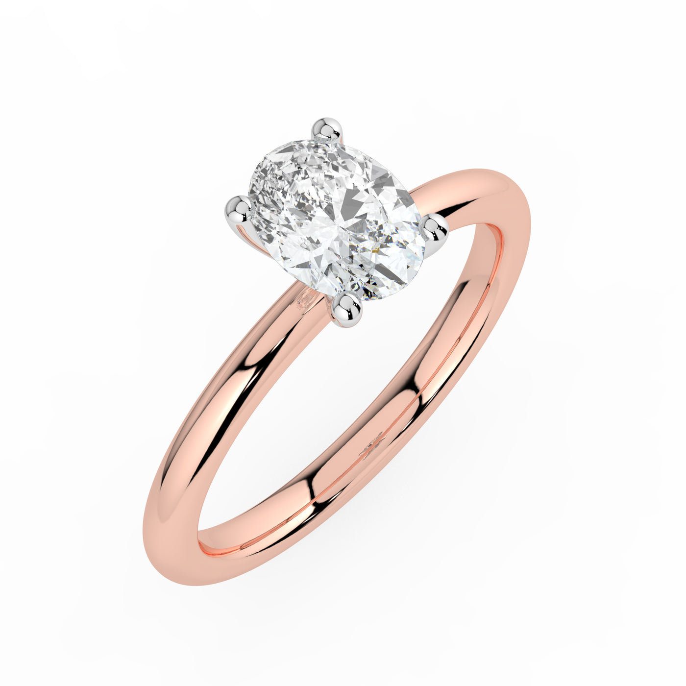 Oval Cut Solitaire Ring