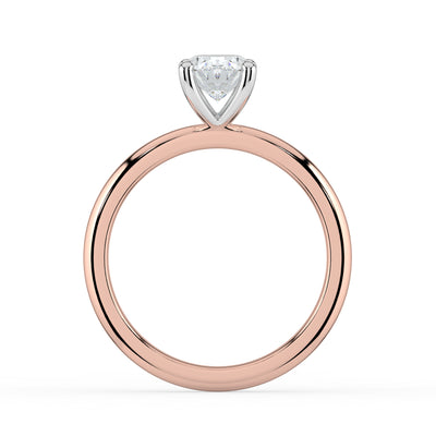 Oval Cut Solitaire Ring