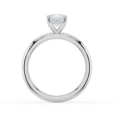 Oval Cut Solitaire Ring