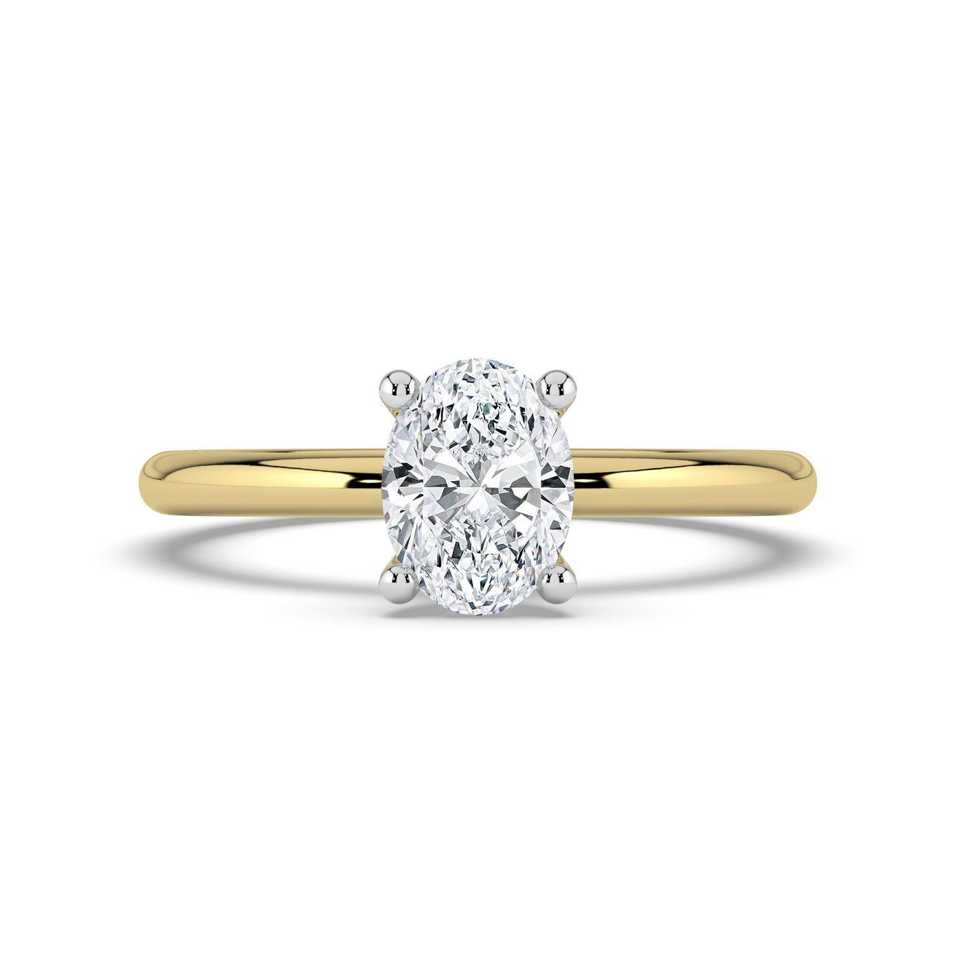 Oval Cut Solitaire Ring