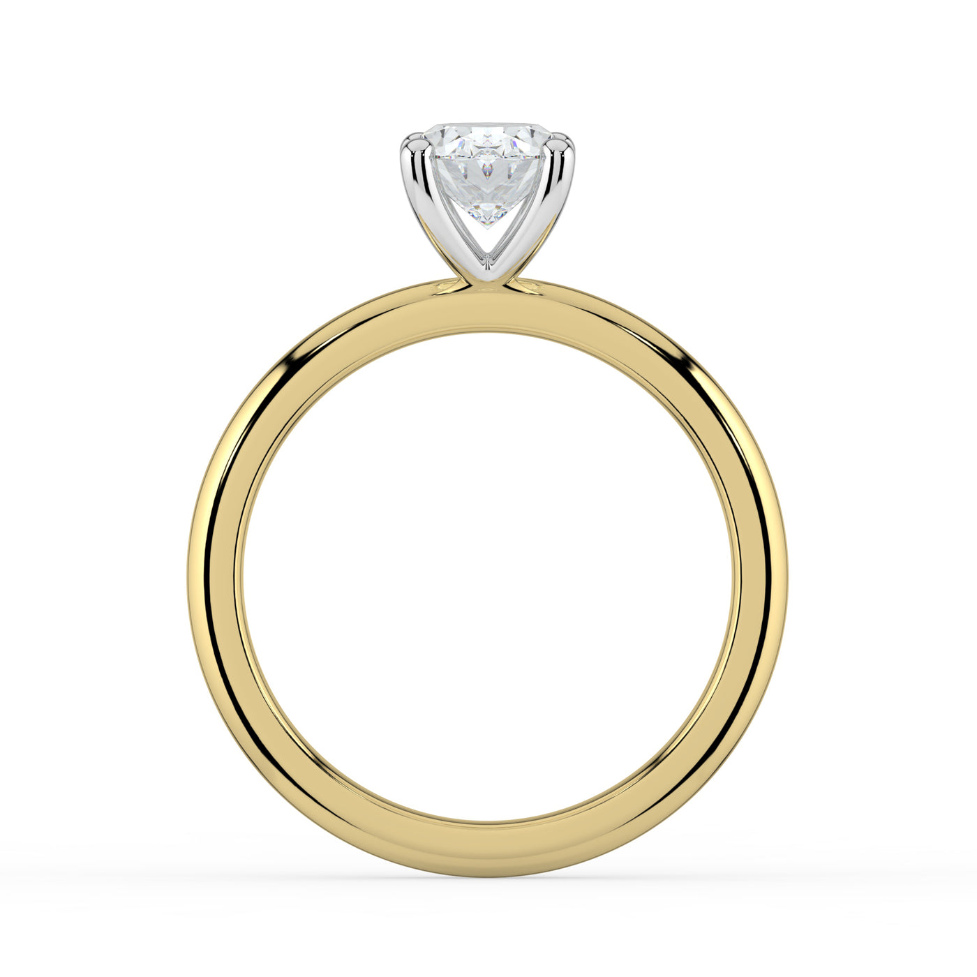 Oval Cut Solitaire Ring
