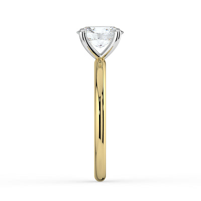 Oval Cut Solitaire Ring