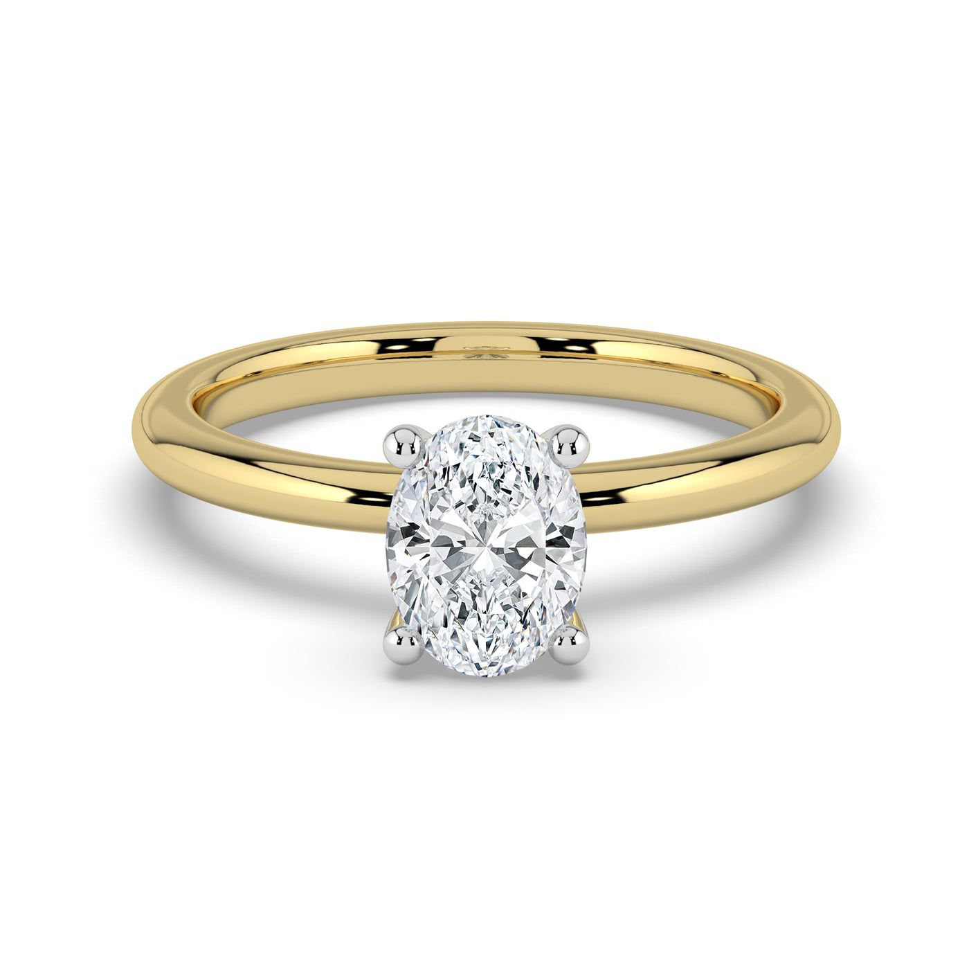 Oval Cut Solitaire Ring